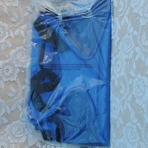 Royal Blue Sports bag, New Celebrating Home line. Should strap included. Handles - Picture 9 of 10